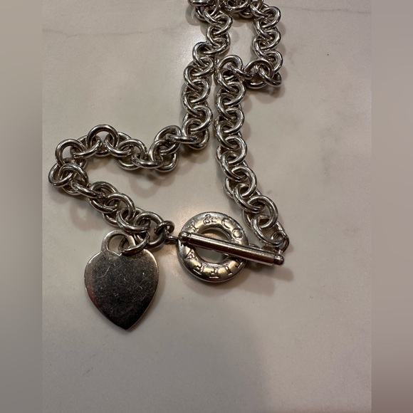 VINTAGE TIFFANY & CO Toggle Necklace! - Picture 2 of 3